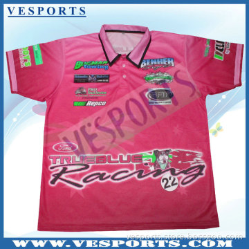 Full Sublimation Custom Pit Crew Shirts